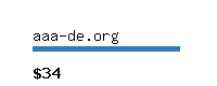 aaa-de.org Website value calculator