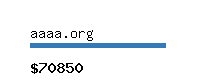 aaaa.org Website value calculator