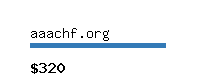 aaachf.org Website value calculator