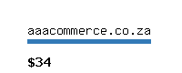 aaacommerce.co.za Website value calculator