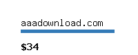 aaadownload.com Website value calculator