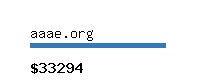 aaae.org Website value calculator