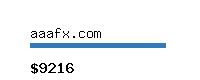 aaafx.com Website value calculator