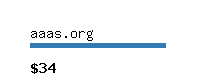 aaas.org Website value calculator