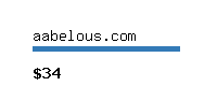 aabelous.com Website value calculator