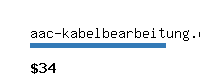 aac-kabelbearbeitung.com Website value calculator