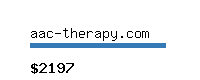 aac-therapy.com Website value calculator