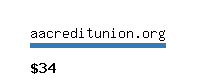 aacreditunion.org Website value calculator