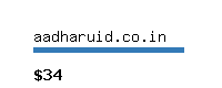 aadharuid.co.in Website value calculator