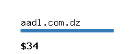 aadl.com.dz Website value calculator