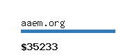 aaem.org Website value calculator