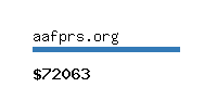 aafprs.org Website value calculator