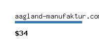 aagland-manufaktur.com Website value calculator