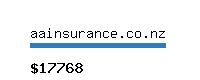 aainsurance.co.nz Website value calculator