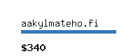 aakylmateho.fi Website value calculator