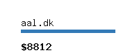 aal.dk Website value calculator