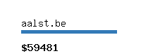 aalst.be Website value calculator