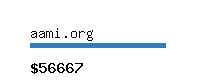 aami.org Website value calculator