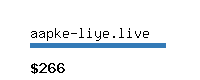 aapke-liye.live Website value calculator