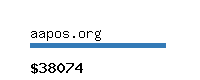 aapos.org Website value calculator