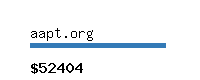 aapt.org Website value calculator