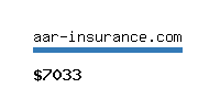 aar-insurance.com Website value calculator