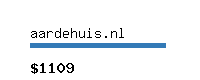 aardehuis.nl Website value calculator