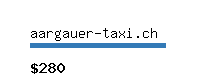 aargauer-taxi.ch Website value calculator