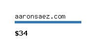 aaronsaez.com Website value calculator