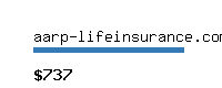 aarp-lifeinsurance.com Website value calculator