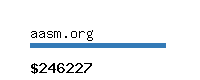 aasm.org Website value calculator