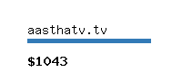 aasthatv.tv Website value calculator