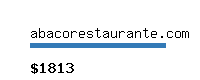 abacorestaurante.com Website value calculator