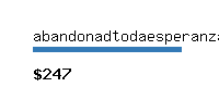 abandonadtodaesperanza.com Website value calculator