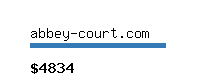 abbey-court.com Website value calculator