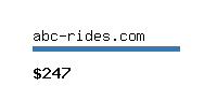 abc-rides.com Website value calculator