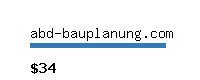 abd-bauplanung.com Website value calculator