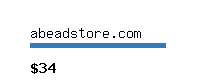 abeadstore.com Website value calculator