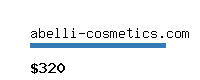 abelli-cosmetics.com Website value calculator