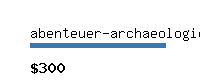 abenteuer-archaeologie.com Website value calculator