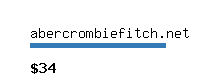 abercrombiefitch.net Website value calculator