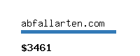 abfallarten.com Website value calculator