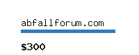 abfallforum.com Website value calculator