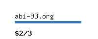 abi-93.org Website value calculator