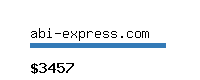 abi-express.com Website value calculator