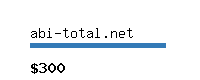 abi-total.net Website value calculator