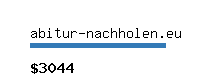 abitur-nachholen.eu Website value calculator