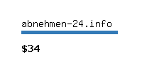 abnehmen-24.info Website value calculator