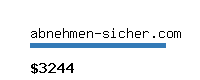 abnehmen-sicher.com Website value calculator