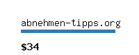 abnehmen-tipps.org Website value calculator